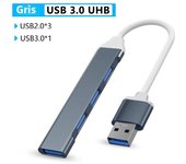 USB 3.0 HUB USB C HUB Type C 3.1 4 Port Multi Splitter Adapter OTG For Xiaomi Lenovo Macbook Pro 13 15 Air Pro PC Computer