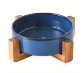 pet Cat Bowl, Dog Bowl, Slow Food Bowl, Ceramic Medium sized Dog and Puppy Dog Anti Choking and Anti Overturning Bowl