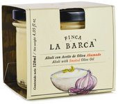 Finca la Barca - Alioli con Aceite de Oliva Ahumado (Tarro de Cristal - 120 ml)