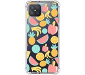 Tumundosmartphone Funda Silicona Antigolpes para Oppo Reno 4Z 5G diseño Frutas 02 Dibujos