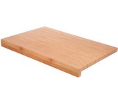 Tabla Cortar Cocina Madera Bambu 46x30,5 Cm Borde | Oryx