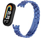 Strap for Mi Band 8 Bracelet Metal Wristbands for Xiaomi Mi Smart Band 8 Watch Stainless Steel Miband 8 Replacement Accessories