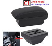 For MG ZS Armrest box For MG ZS Car Armrest Central storage Box Interior Retrofit with USB Car Interior Accessories