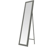 Lola Home Espejo de pie gris de madera MDF de 37x157 cm
