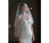 Women One-layer 3 Meters Wedding Veil Cathedral Lace Long Voile Mariage White Ivory Bride Wedding Accessories Veu De Noiva L