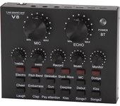 V8 Sound Card Audio Set Interface External Usb Live Microphone Sound Card Bluetooth Function for Computer Pc Mobile Phone