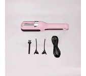 Convenient USB charging hair clipper automatically detects fork shaped hair clippers, efficiently repairing damaged hair