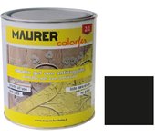 SANCO STORE - MAURER Esmalte Antioxido 250 Ml. Negro Altas Temperaturas Satinado