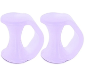 2pcs Silicone Toe Separator Finger Feet Care Protector Gel Toe Orthopedic Bunion Hallux Valgus Corrector Pedicure Spacer Yoga