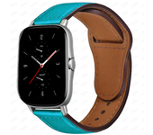 20mm/22mm Leather band For Amazfit GTS/4/2/2e/GTS2 Mini/GTR 3/Pro/47mm/GTR2/2e/stratos 2 Sport Watch Bracelet Amazfit bip strap