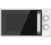 Cecotec Microondas de 20 Litros Grandheat 3010. 700 W, 6 Niveles de Potencia, Revestimiento Anti-Dirt iTech y Tecnología 3DWave, Modo Descongelación, Temporizador, Blanco