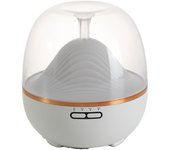Difusor Aceites Esenciales 600ml, Ankrs Humidificador Aromas de diseño único,Ultrasónico con Luz LED Multicolores
