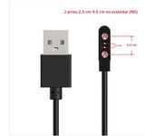 2Pin 4Pin 5Pin Magnetic Charging Cable USB Dock Charger Power Adapter For Smart Watch Juicer Thermo Cup Earphones Beauty Devices