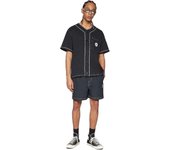 Camiseta de Manga Corta Converse Retro Chuck para hombre en color negro