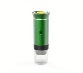 Máquina de Espresso Portátil Compacta - Alimentada por USB y Batería, Batería de Litio Recargable, Calentamiento Inalámbrico, Máquina de Café con Bomba para Casa u Oficina