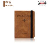 Rfid Blocking Protection Travel Passport Credit Holder Cover Case Business PU Leather Women Men Ticket Protective Accessories