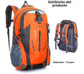 Mochila clásica de viaje para hombre, bolsa impermeable para ordenador portátil, senderismo, mochila escolar deportiva, nailon, para exteriores