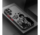 Anime Bungo Stray Dogs For Samsung A 02 03 13 14 15 22 24 25 32 35  54 55 72 Lite S 5G 4G Frosted Translucent Phone Case