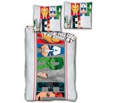 Avengers, Funda Nórdica Avengers, Marvel, Niños, Niñas, Licencia 100% Oficial, Infantil, Color Mix, 140 x 200 cm, Kiglam