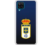 Funda original compatible con Samsung Galaxy A12 5G - Real Oviedo Escudo Fondo degradado
