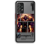 Matte Case for Samsung Galaxy A55 A54 A53 A52 A52s A51 A14 A13 A12 A35 A34 A32 A21s A23 A33 A50 Marvel Captain America Spiderman