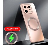 AG Matte Silicone Hard Case For Xiaomi Mi 14 13 13T 12 12T 11 Poco F3 F4 F5 Pro Frosted Phone Magnetic Wireless Charging Case