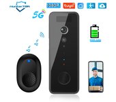 5G 2.4G 1080P WiFi Video Doorbell Dual Band Wireless Home Door Bell Tuya Smart Waterproof APP Remote Intercom Security Camera