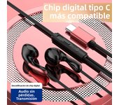 New 9D HIFI Heavy Bass Waterdrop Style Wired Earphone 3.5MM AUX/Type-C Digital Chip Headset For Samsung Xiaomi Android Tablet PC