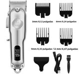 Professional Dog Hair Clipper  All Metal Pet Trimmer Cat Shaver Rechargeable Cutting Machine Puppy Grooming Haircut Low Noice
