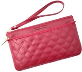 Clutch Bag, Long Shape, Can Hold a Lot of Things, Thin Type, with A Zipper. Can Fit a Mobile Phone, Korean Style for Women