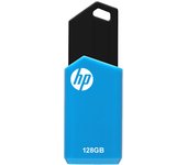 HP v150w 128GB - USB Type-A - Negro, Azul