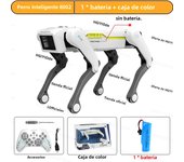 Teeggi Electric RC Intelligent Robot Dog Multifunction RC Mechanical Dog with turret Educational Toy Bionic Smart Robot Toy Gift