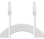 Ociodual Cable Ethernet Cat.6 de 2.0 M Cable de Red UTP AWG24 Blanco 1Gbps 250MHz con Conector RJ45, Compatible con PC PS5 PS4 XBOX X/S TV BOX ROUTER Servidor NAS Cat.5 y Cat.5e
