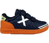 Calzado Botas Futbol Sala marca Munich modelo 1514421 para niños en color azul