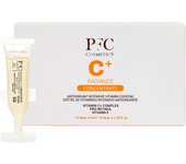 PFC Serum Concentrado de Vitamina C+ al 10%. Ampollas 10x5ml. Antiedad. Hidratante. Cara. Iluminador. Pieles Secas. Antioxidante. Dia y Noche. Hombre y Mujer. Pro-Retinol. Vit E