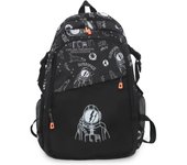 Bolsas escolares para niños niñas adolescentes escuela mochila ligero grande moda impermeable mochila, negro