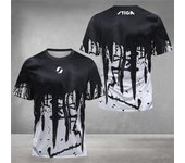 2024 Quick Drying Tennis Badminton Training T-shirt Soft Comfortable Men's O-neck Short Sleeve Top Breathable Fitness Sportswear
