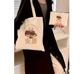 Avatar The Last Airbender Anime Appa YIP YIP Pattern Bag Set, Lightweight Large Capacity Tote Bag, Party Gift Handbag for Girls