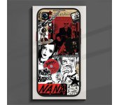Anime Oosaki Nana Phone Case For Redmi Note 13 12 11 10 9 8 Pro Plus S T 5G 4G Matte Frosted Translucent Cover