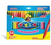 Carioca - Joy rotulador Fino Multicolor 24 pieza(s) 40615