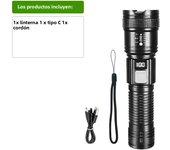 Super 20000LM XHP220 Powerful Led Flashlight High Power Torch light Rechargeable Tactical flashlight 26650 Usb Camping Lamp