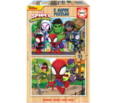 Puzzle 2x25 piezas Spidey y sus increíbles amigos (Educa 19289)
