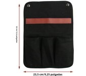 1PC Outdoor Camping Chair Armrest Storage Bags Portable Beach Chair Side Hanging Bags for Fishing Camping Hiking Organizer Pouch