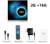 T95 Android TV Box Smart Android 14 H616 Quad Core Dual Band Wifi 2.4G 5G Ram 8GB Rom 64GB 128GB Global Media Player Set Top Box
