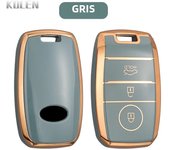 New TPU Car Remote Key Case Shell Cover Fob For KIA Rio RIO5 K2 K3 K5 KX3 Ceed Cerato Optima Sportage Sorento Picanto Holder Bag