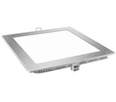 Downlight led cuadrado plata matel 6w 4200K