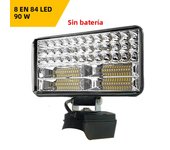 3/4/5/8Inch Led Light Portable Work Spotlights Cordless Outdoor Fishing Handheld Emergency Tool Light Fit Dewalt 18V Battery