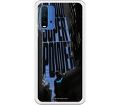 Carcasa para Xiaomi Redmi 9T/Pocophone M3 - Batman Logo White
