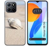 Funda Silicona para Huawei Honor X8 5G diseño Concha Dibujos