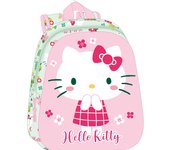 Mochila 3D Hello Kitty 27x10x33cm